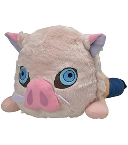 Amazon.co.jp: 鬼滅の刃 でっかいぽふっとぬいぐるみ ～ 我妻善
